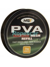 Rezerva plasa solubila, PVA, pentru boilies : 2,5 cm./7M - NGT